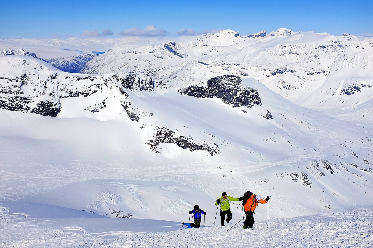 Ski touring / toerskiën
